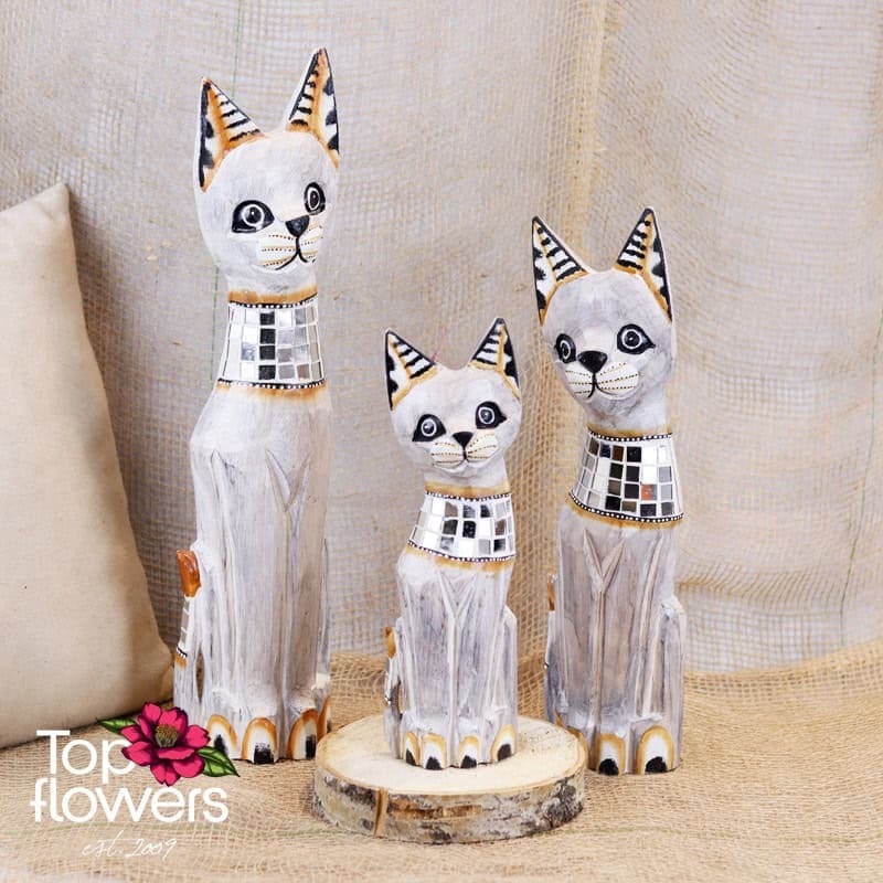 Декоративни Котки - Комплект от 3