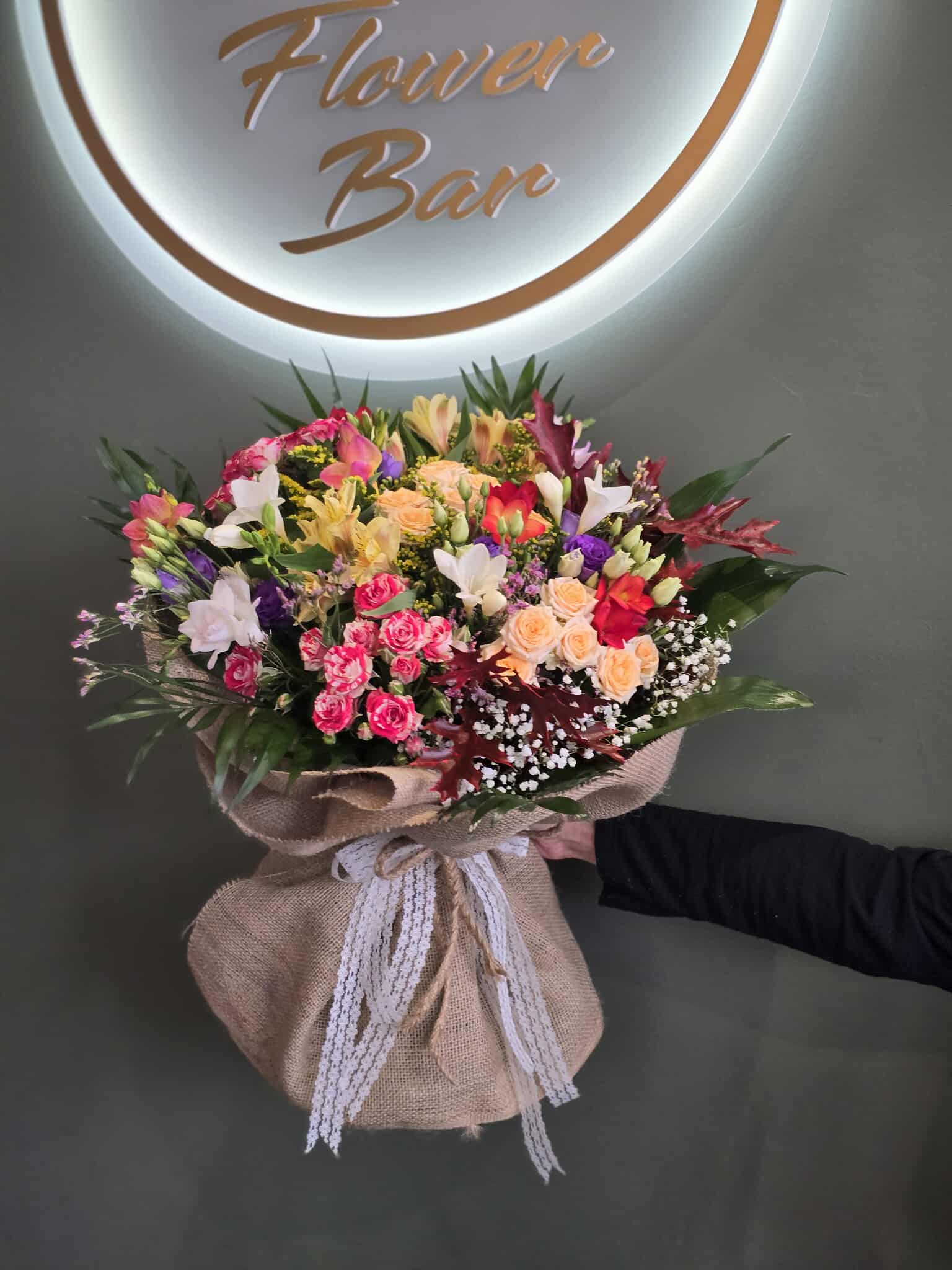 Букет Синя Хортензия