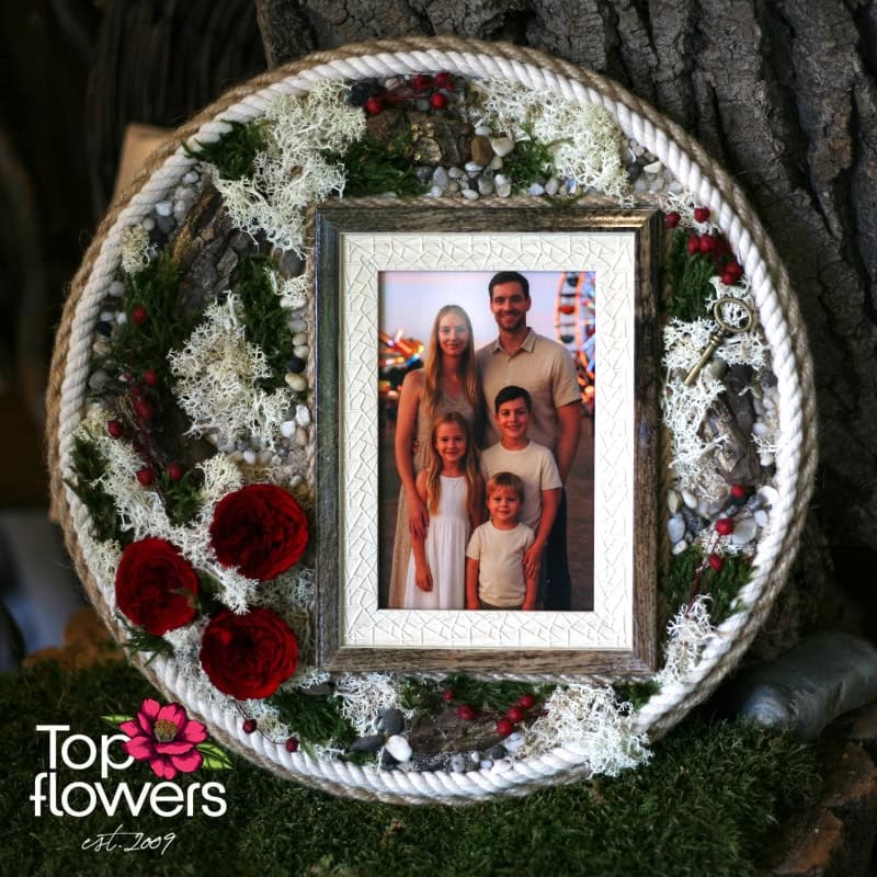 Декоративна Рамка с Цветя