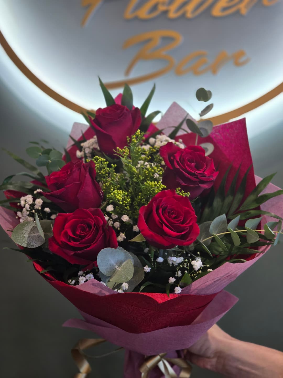 Букет от 5 рози - изображение 1